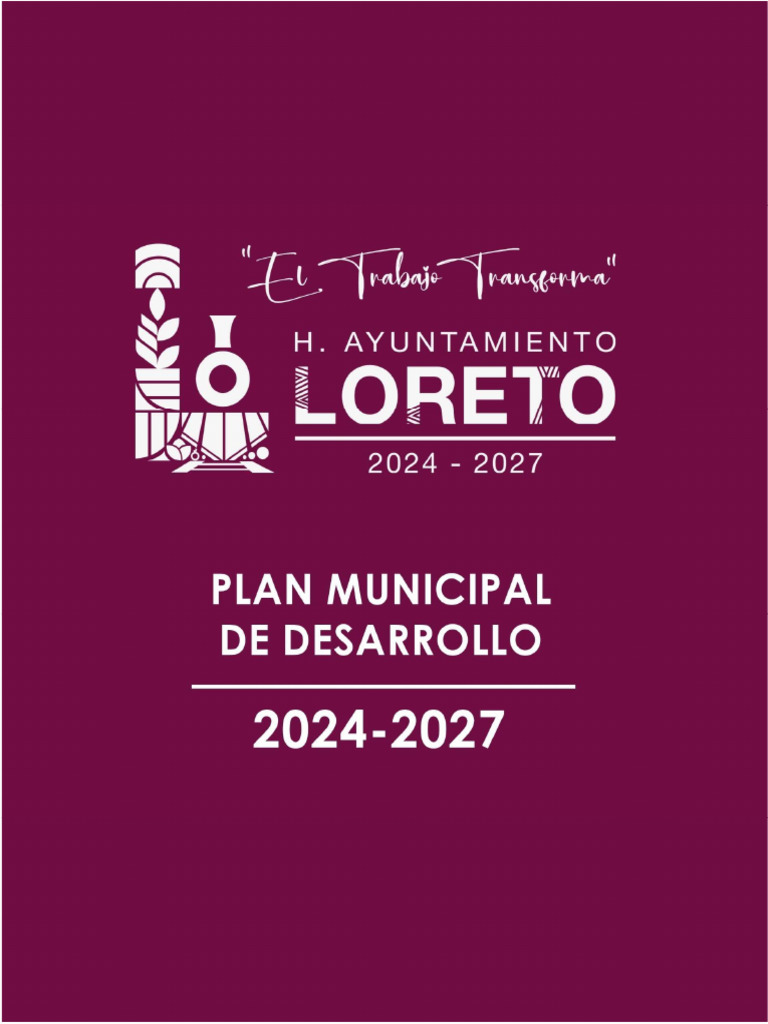 Plan Municipal de Desarrollo 2024-2027 | PDF | Sustentabilidad ...