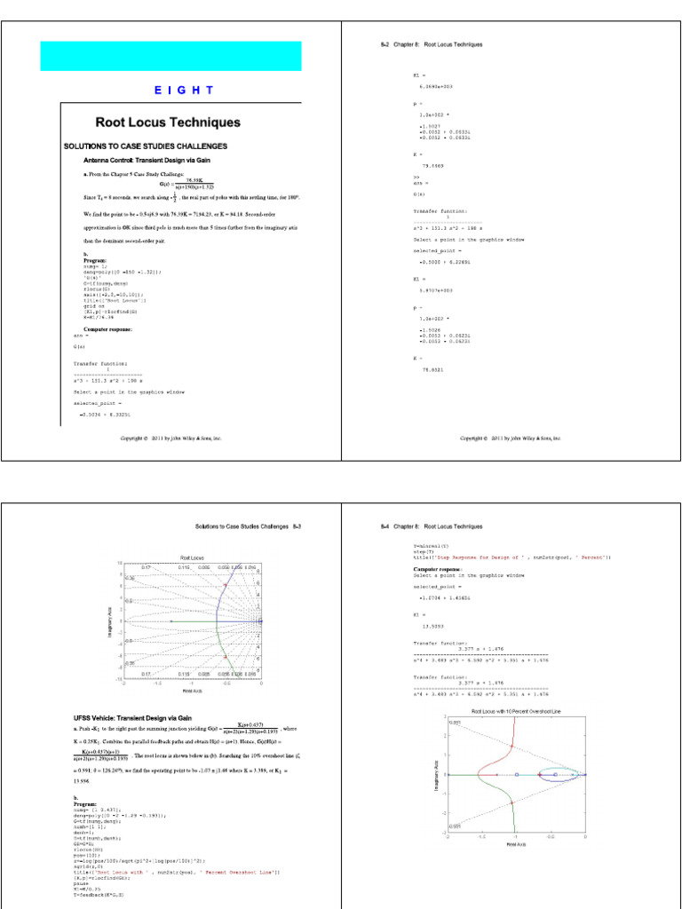 Root Locues SOLUTION | PDF