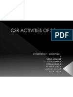CSR Activities of Sony in 2010-11