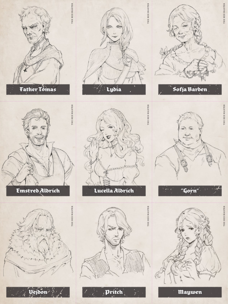Hellguard Curse of Caina NPC Cards | PDF