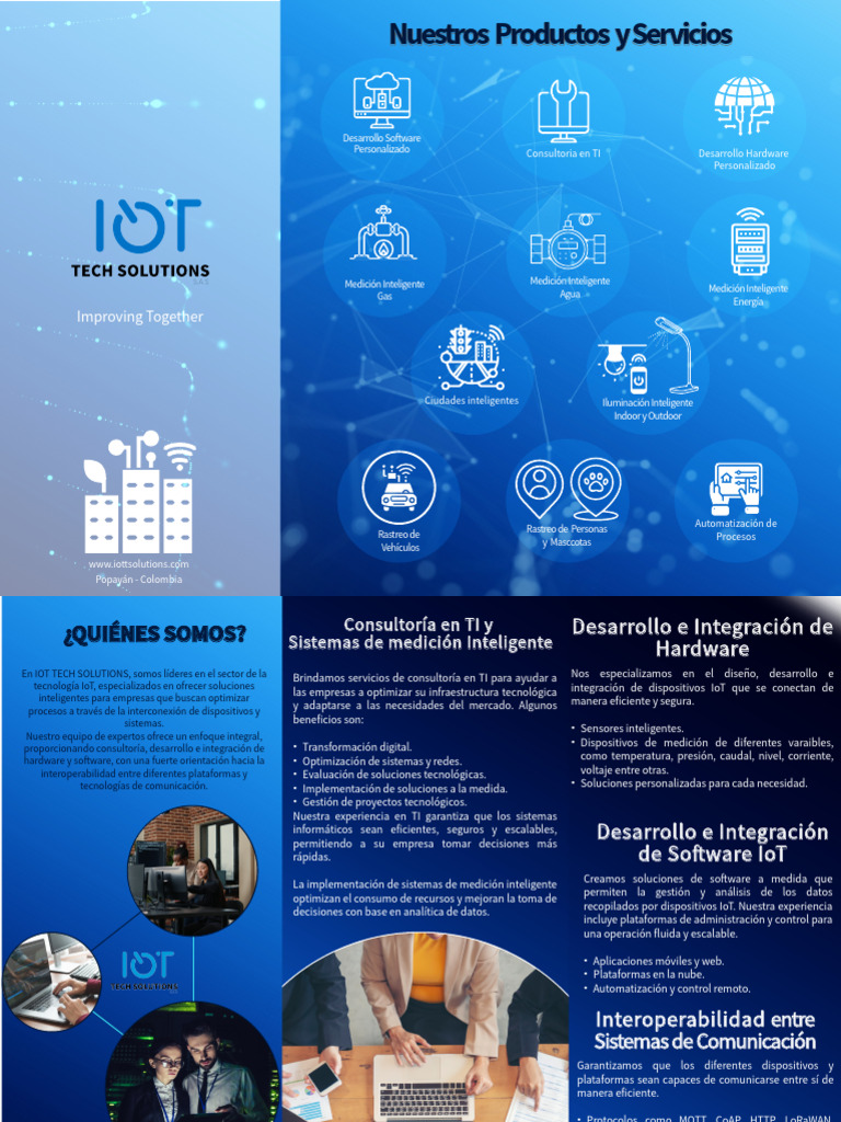 IOT TS Brochure | PDF | Internet de las Cosas | Informática