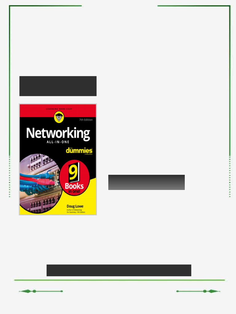 95320Networking All in One For Dummies Doug Lowe eBook source edition ...