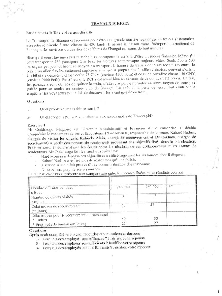 TD1 MSO | PDF