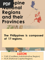List of Philippine Regions and Provinces | PDF | Southeast Asia ...