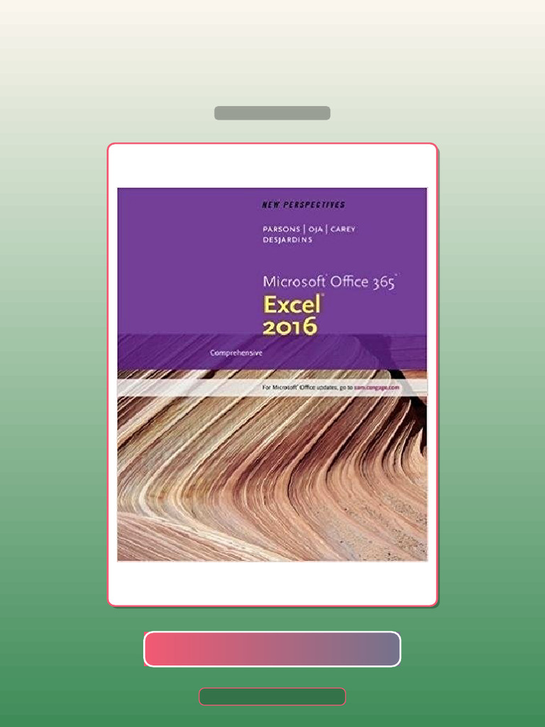 New Perspectives Microsoft Office 365 Excel 2016 Comprehensive E-book ...