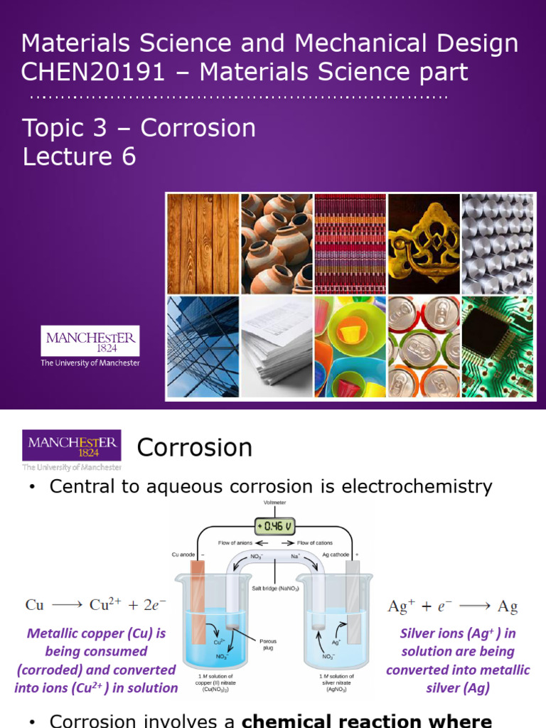 MS-Lecture-6---Topic-3---Part-2-281-29 | PDF | Corrosion | Redox