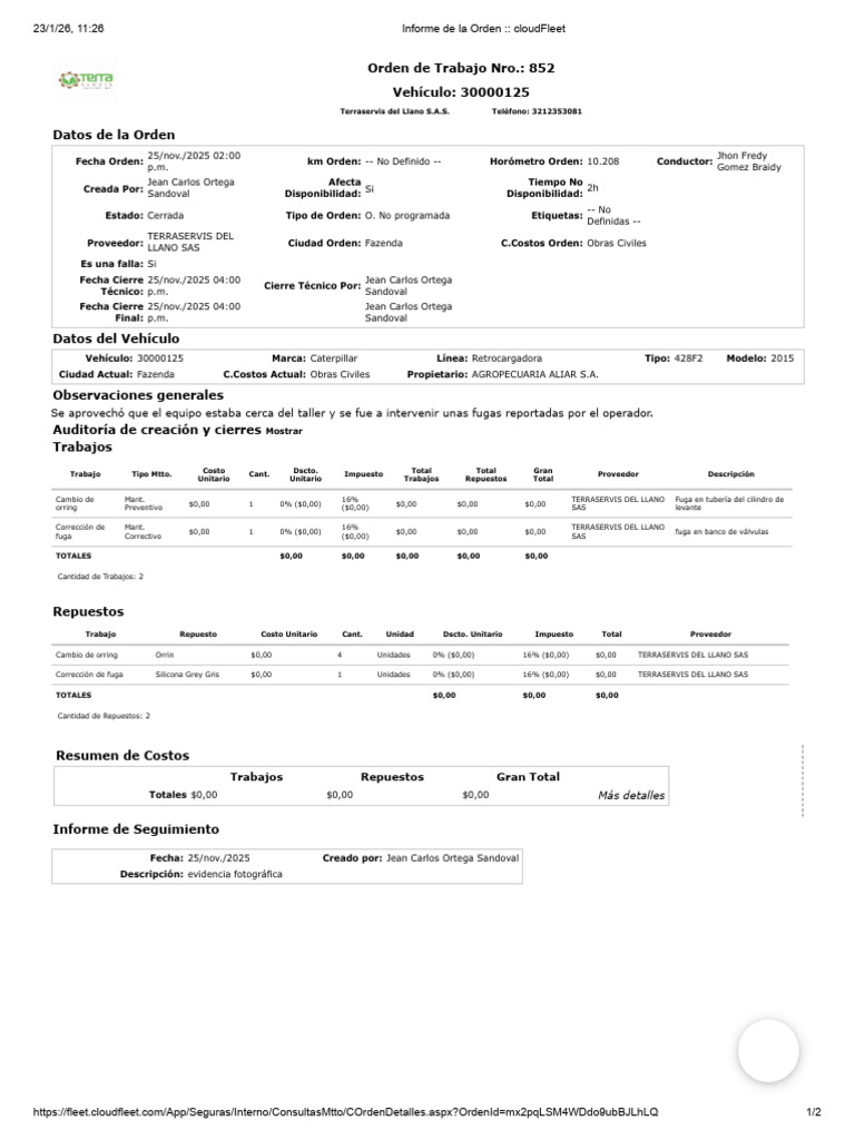 OT 852 CC 30000125 | PDF