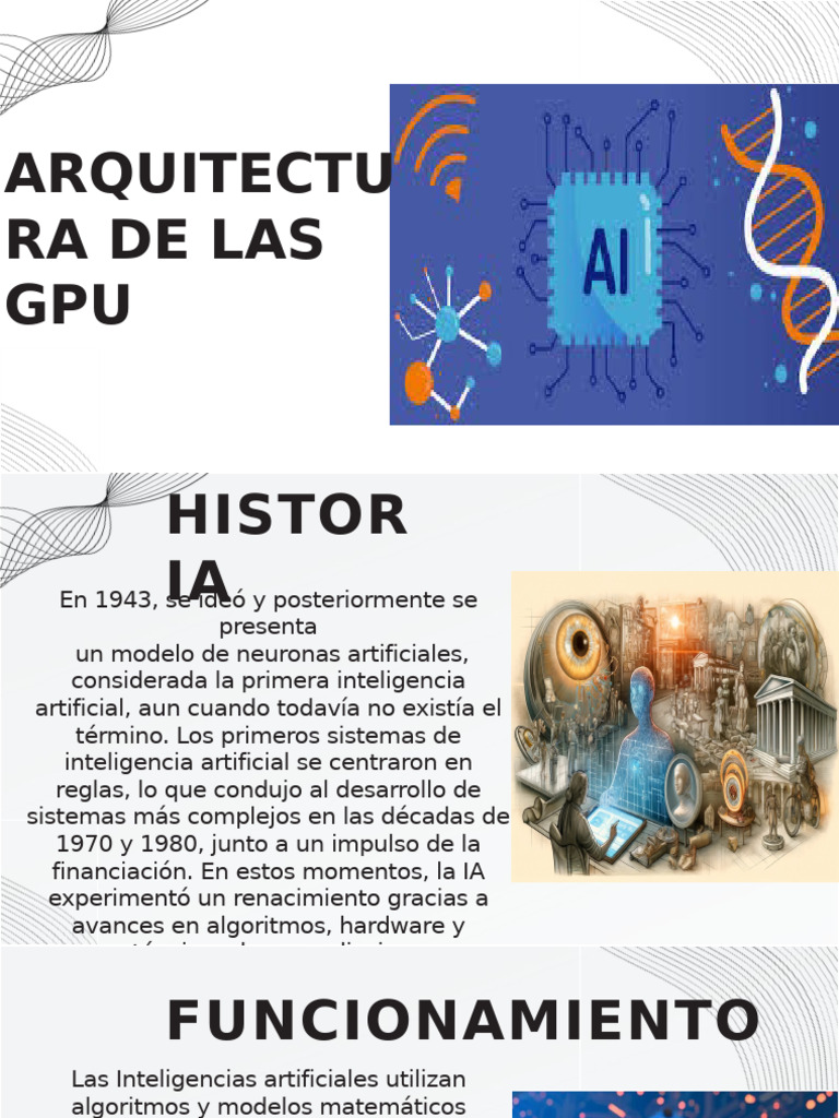 Arquitectu Ra de Las GPU | PDF | Inteligencia artificial | Inteligencia ...