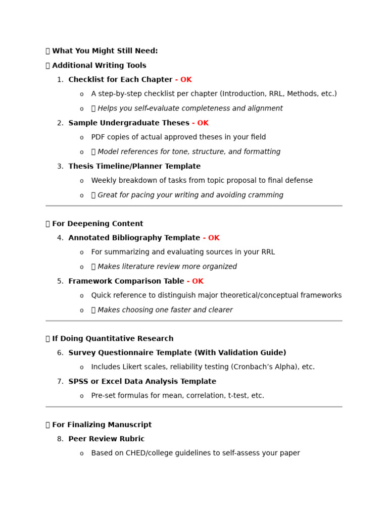 Writing Tools | PDF