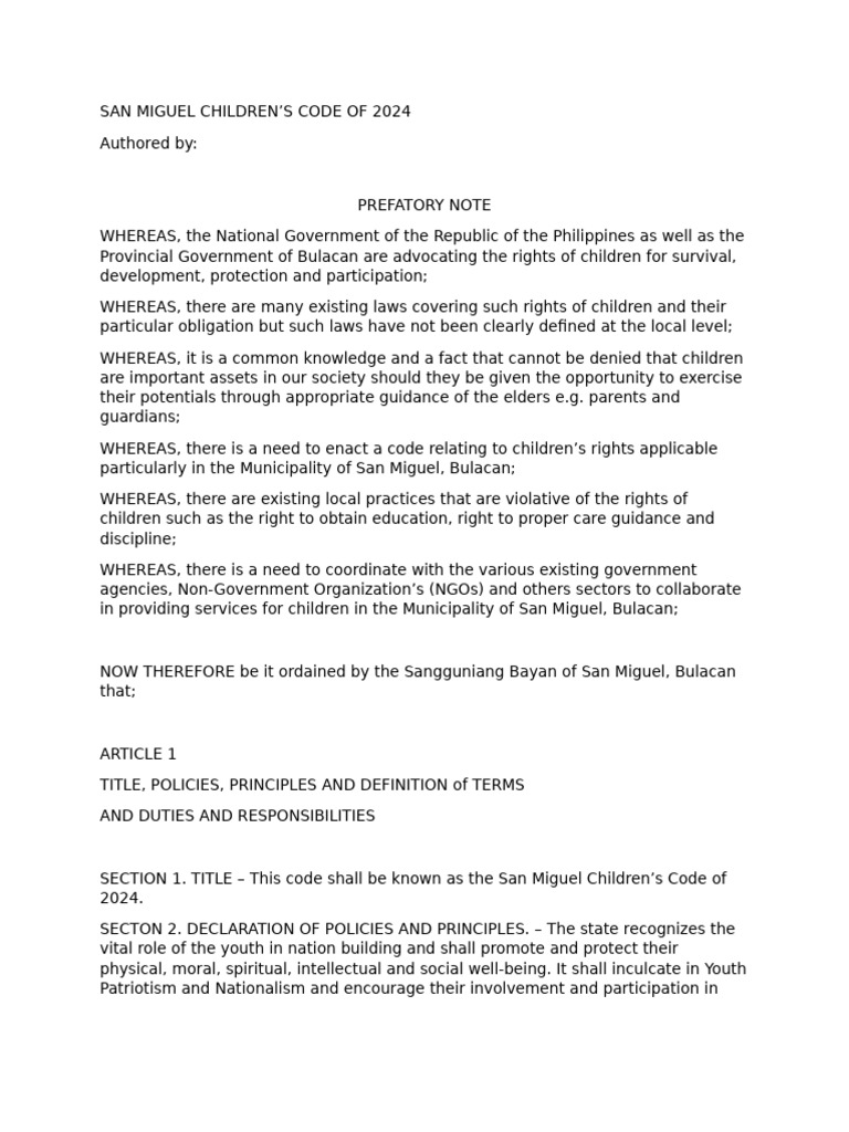 Child Protection Policy | PDF | Child Abuse | Children's Rights