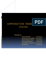 Compensation Management System: Group 12