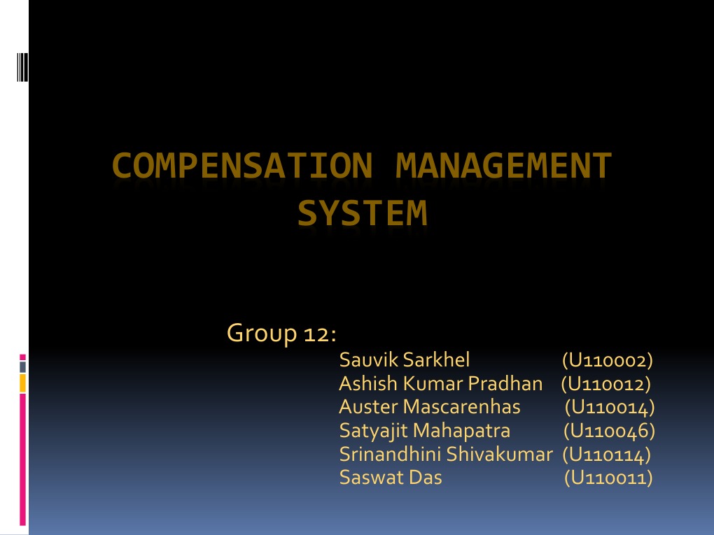 Compensation Management System Overview | PDF | Career & Growth | Business