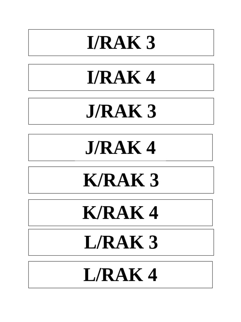 Rak Dan Lemari | PDF