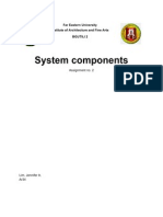 System Components: Far Eastern University Institute of Architecture and Fine Arts Bgutili 2