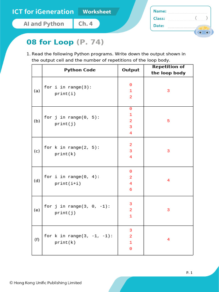 AI&Python Worksheet 4 en | PDF | Computer Programming | Software ...