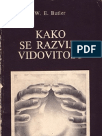 Kako Se Razvija Vidovitost W. E. Butler