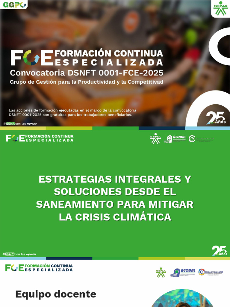 AF2 - Crisis Climática | PDF | Agua | Saneamiento