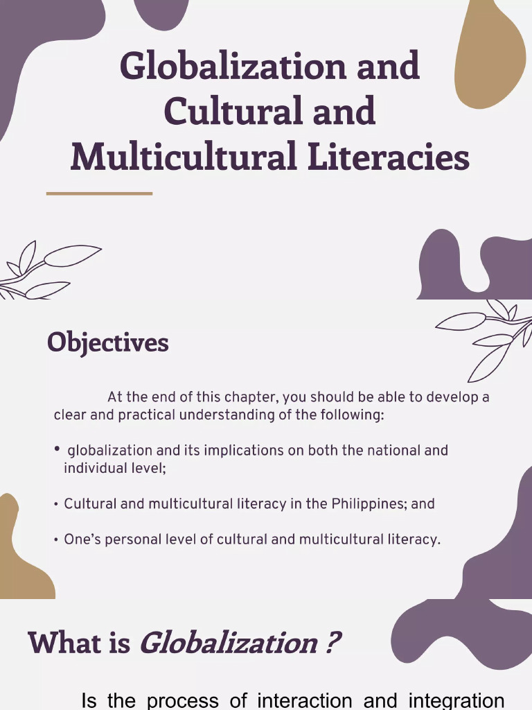 Cultural and Multicultural Literacies | PDF