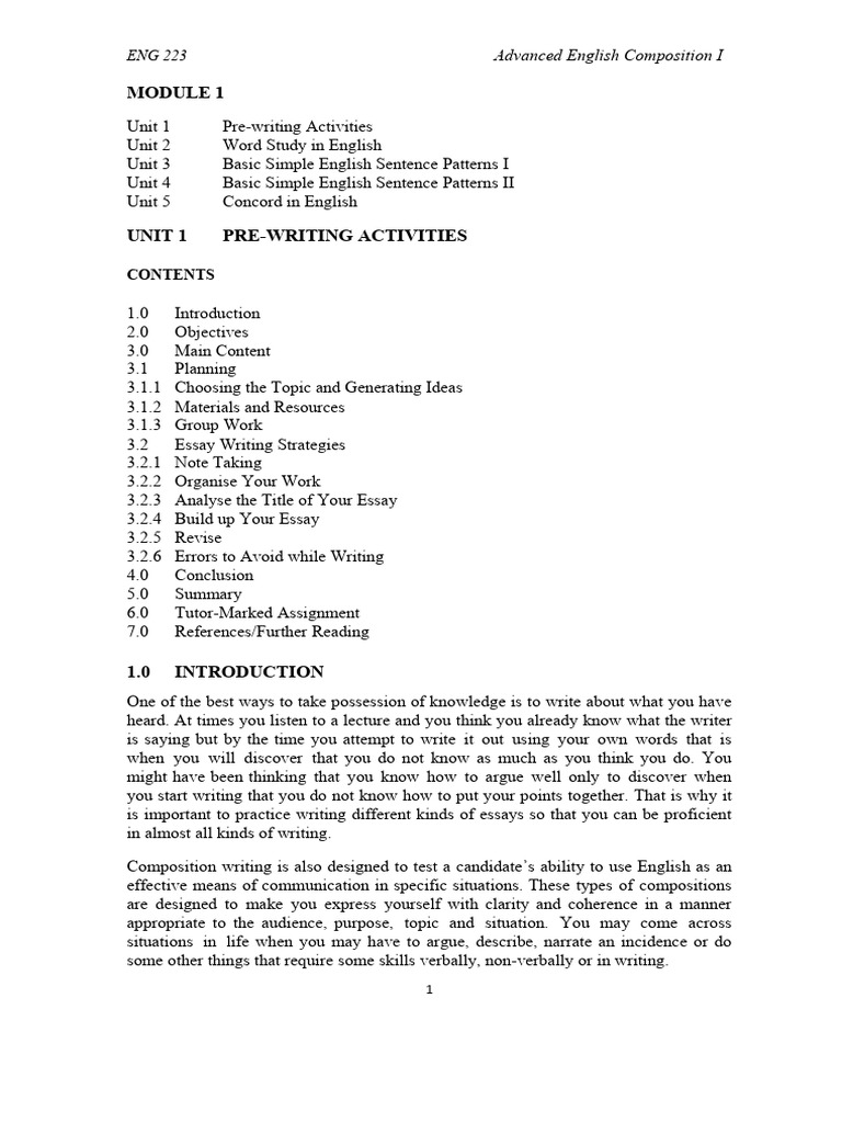 A PDF Handout For Students | PDF | Subject (Grammar) | Comma