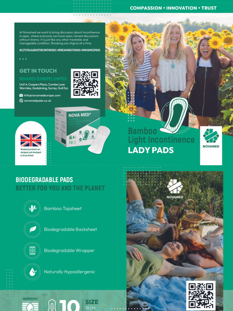 Novamed - Bamboo Light Inco Pads (2) | PDF