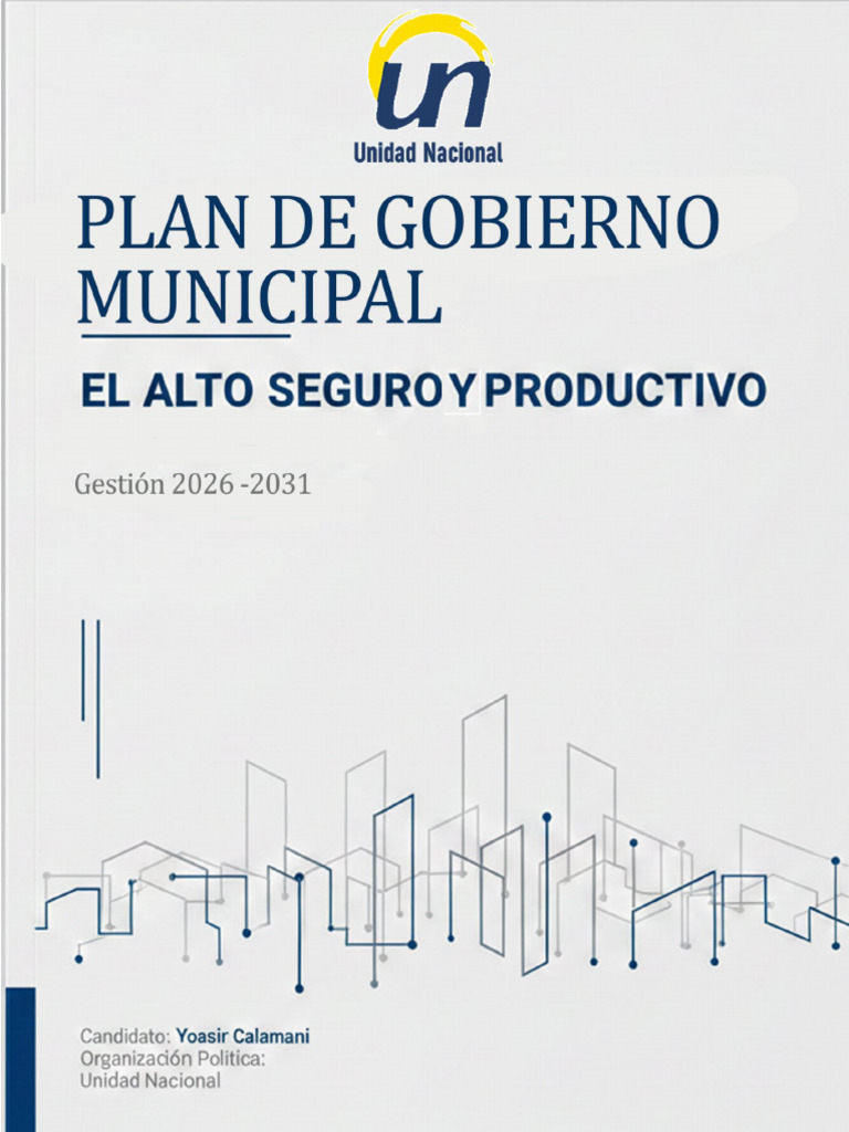 Plan de Gobierno Yoacir Calamani | PDF | Residuos | Sustentabilidad