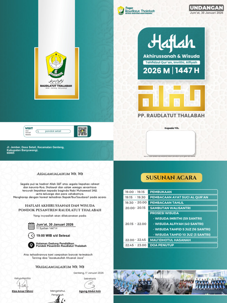 Undangan Haflah 2026 | PDF