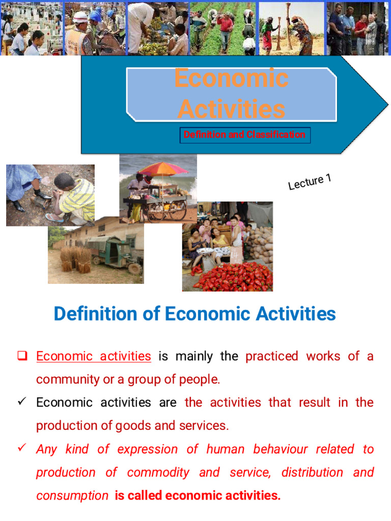 Economic Activities | PDF | Economics | Cotton