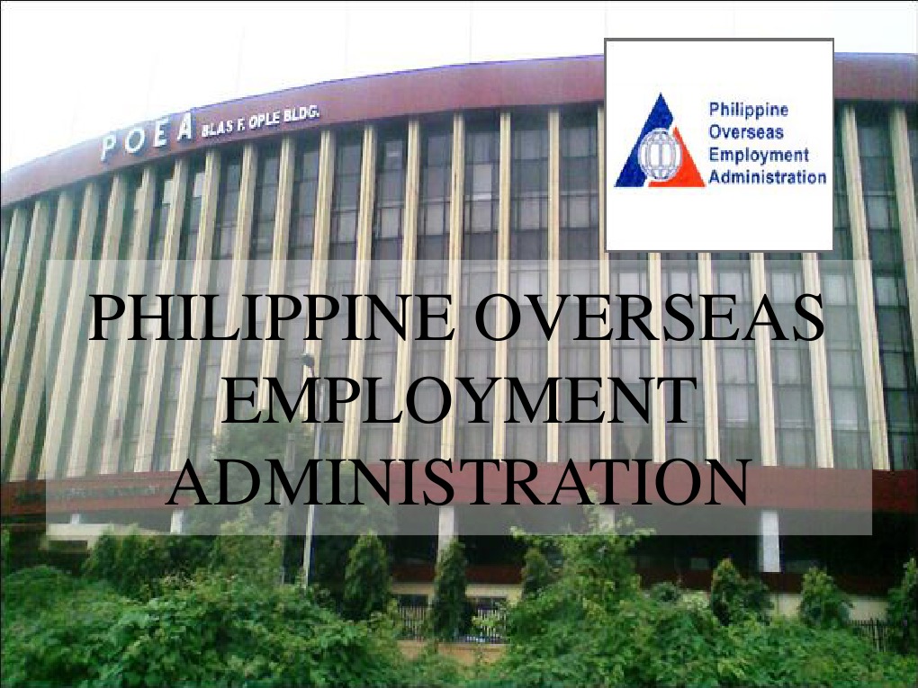 Philippine Overseas Employment Administration | PDF | Audit | Employment