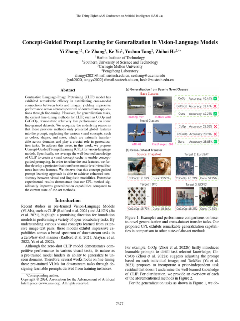 2024-Concept-Guided Prompt Learning For Generalization in Vision ...