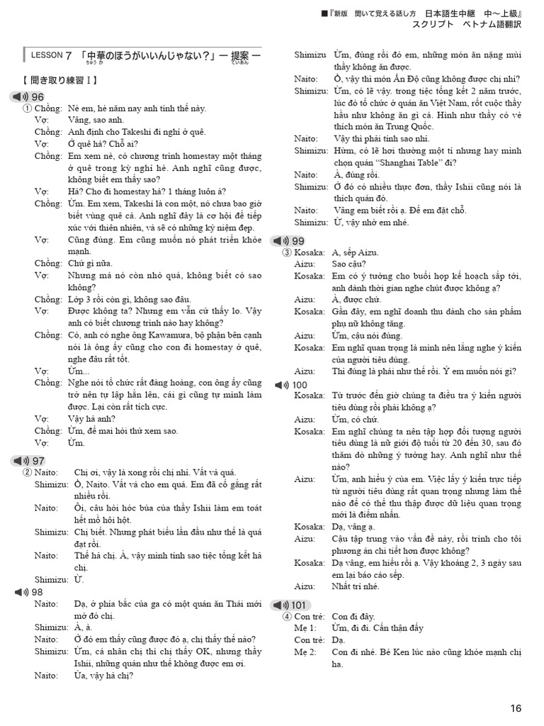 Script L7 Vietnamese | PDF