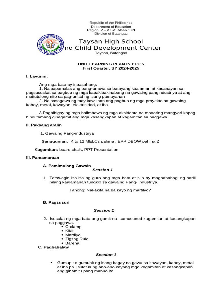 Epp 5 4 Acs | PDF