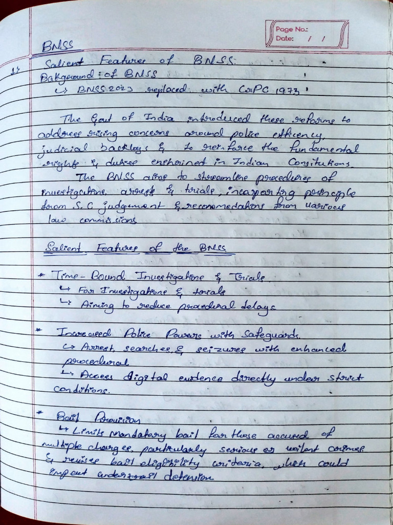 Unit 1 BNSS | PDF