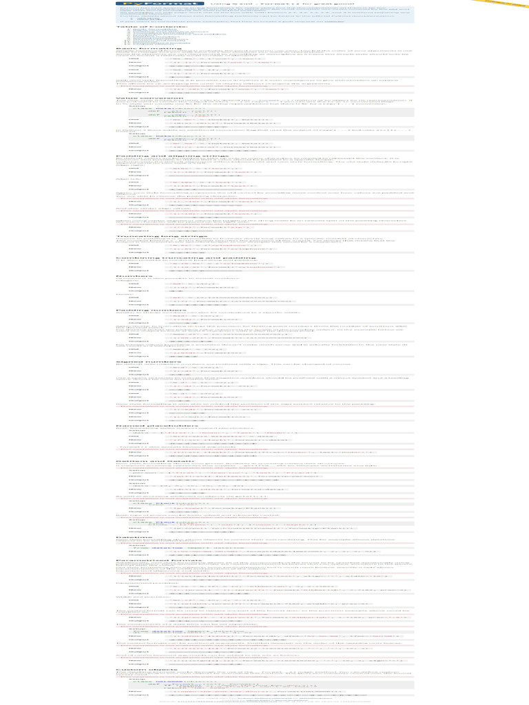 Python Format | PDF