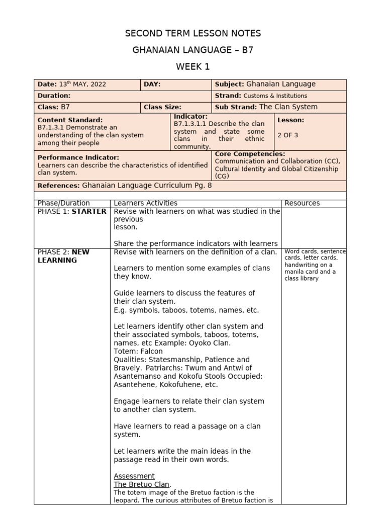b7 Term 2 GH Lang All Weeks | PDF | Curriculum | Verb