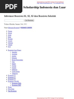 Download Kiat Memenangkan Beasiswa  Berita Tips Beasiswa  Info Beasiswa Scholarship Indonesia dan Luar Negeri by Aries Pratama SN98795562 doc pdf