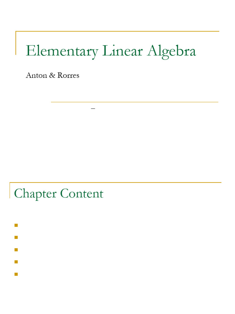 CH 8 Linear Transformations | PDF | Linear Map | Eigenvalues And ...