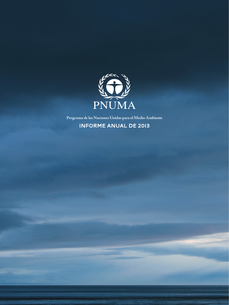 Informe Anual 2013 | PDF | Programa del Medio Ambiente de las Naciones ...