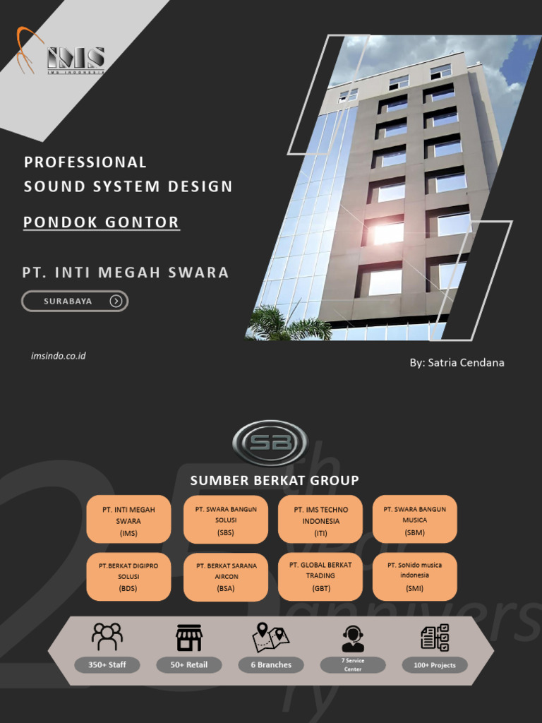 System Design Pondok Gontro Ponorogo (SRX900 + BRX300) | PDF ...
