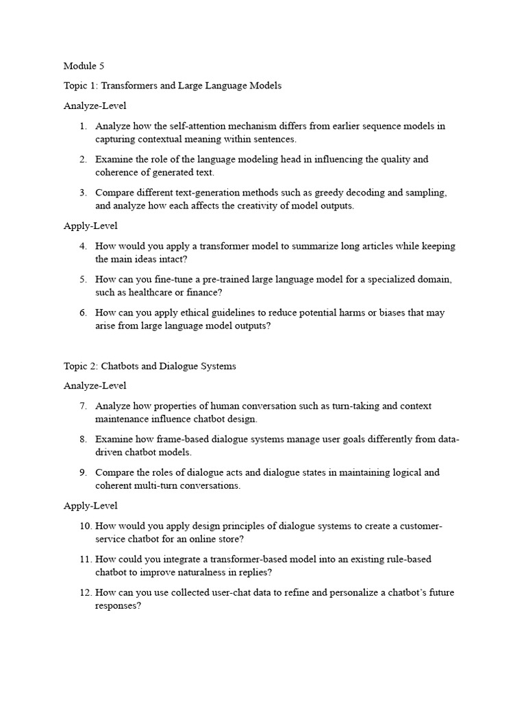 Module 5 | PDF