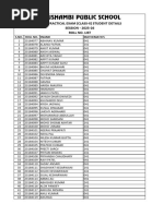 Student List by Grade and Name | PDF