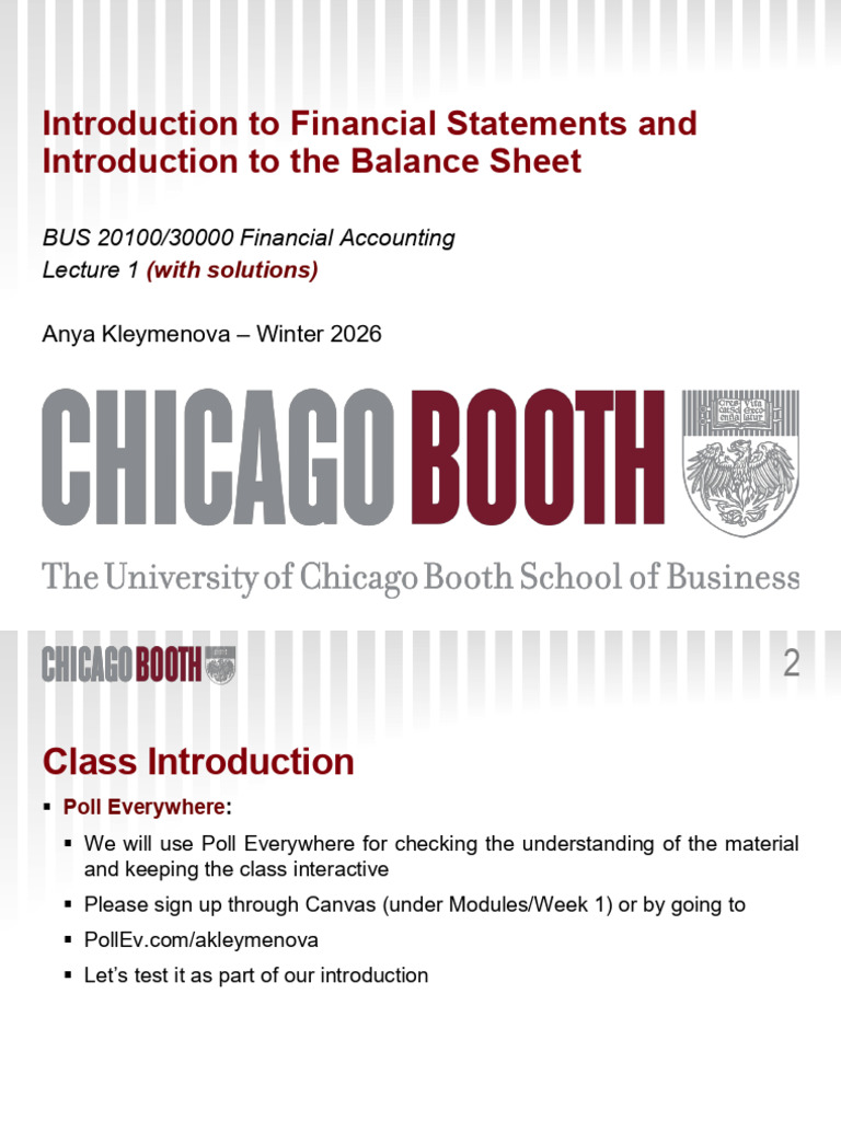 BUS30000Lect12026 Solutions | PDF | Balance Sheet | Equity (Finance)