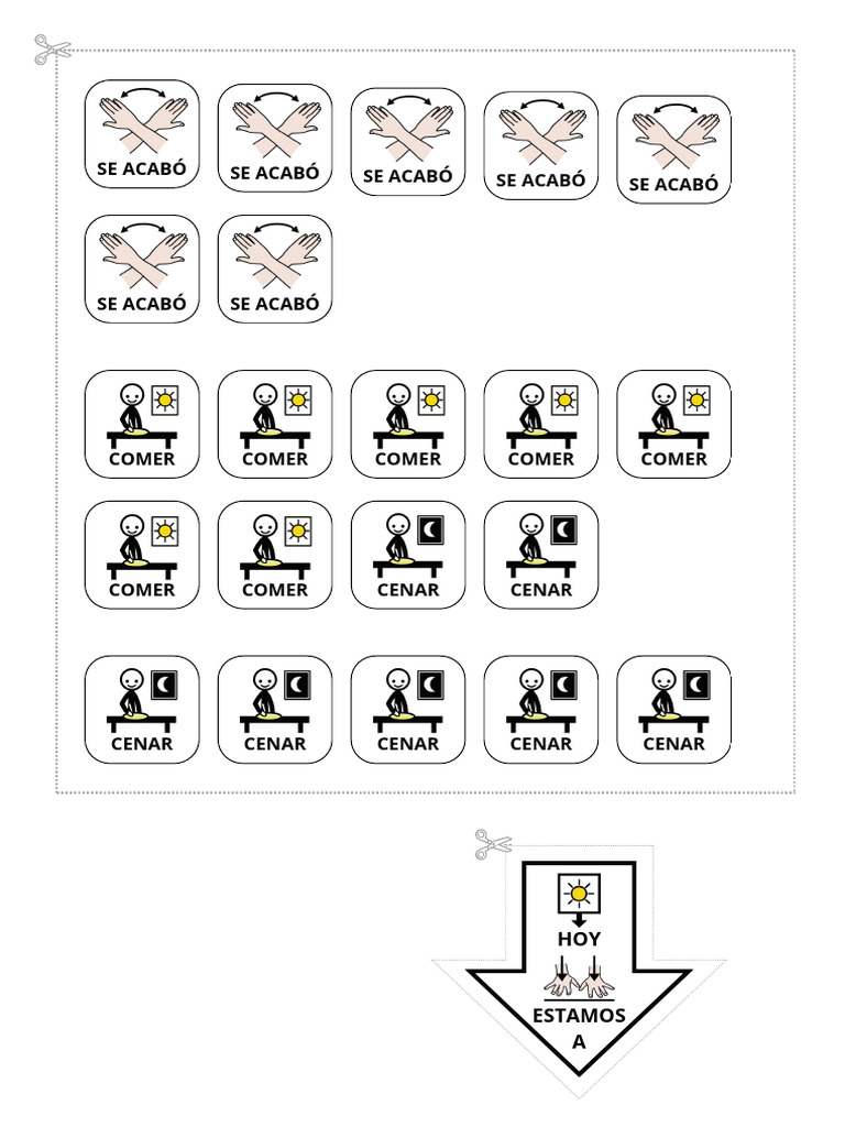 pictogramas basicos | PDF
