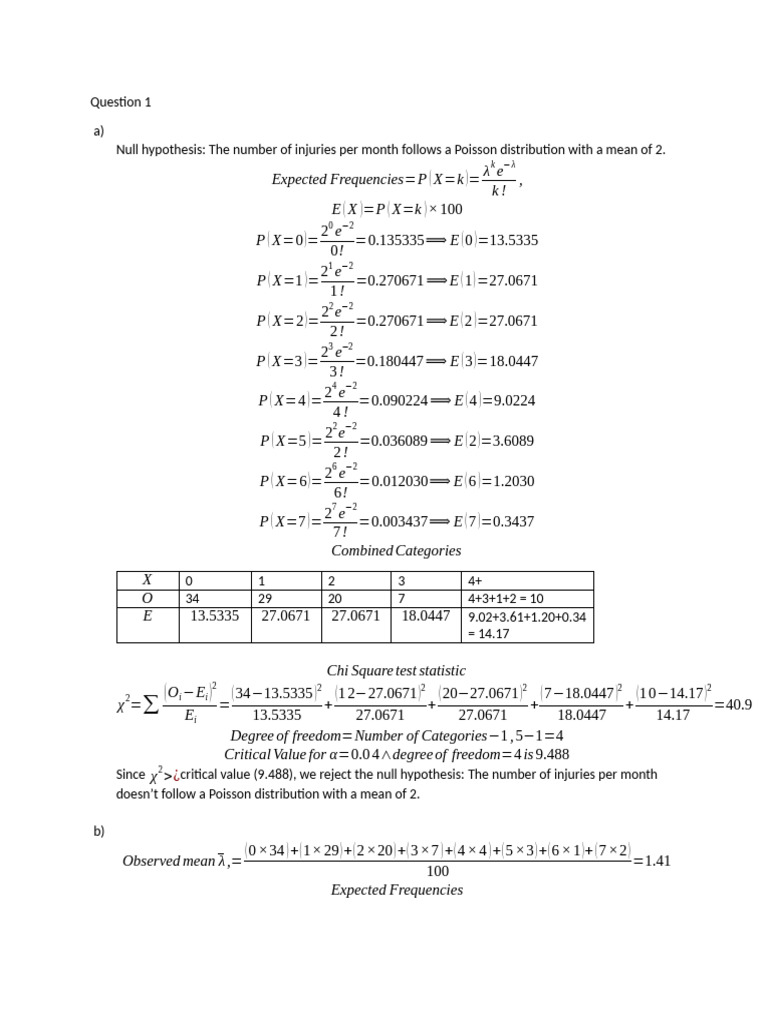 Homework H S | PDF | Methodology | Statistical Theory