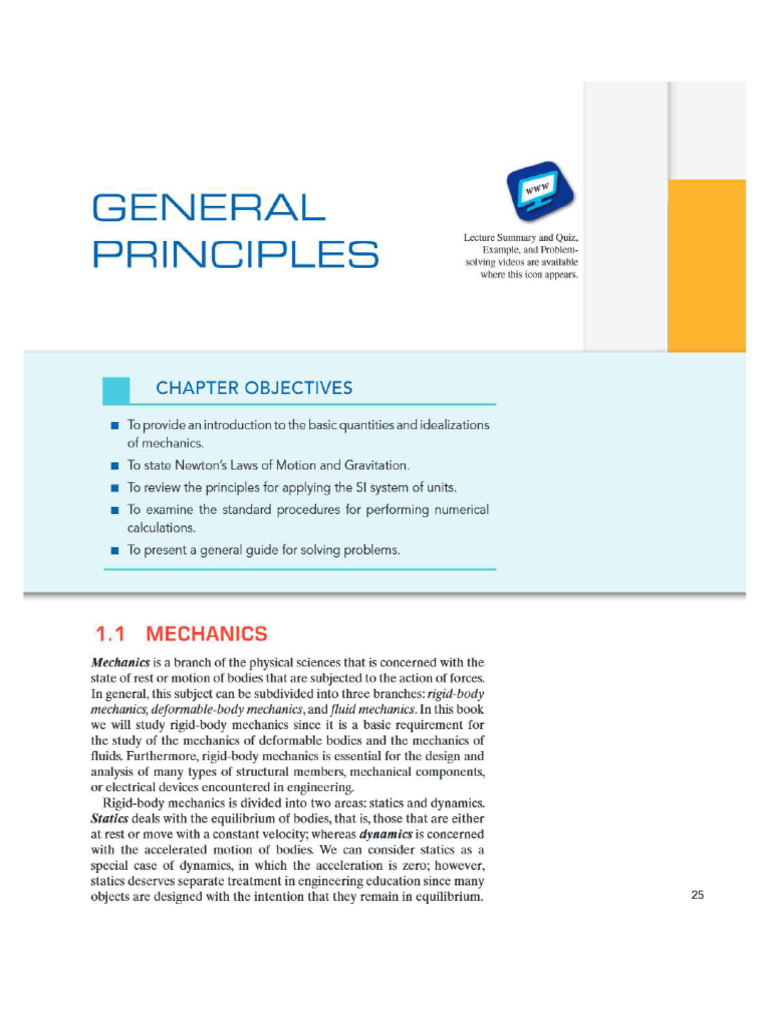 Basic Laws of Mechanics | PDF