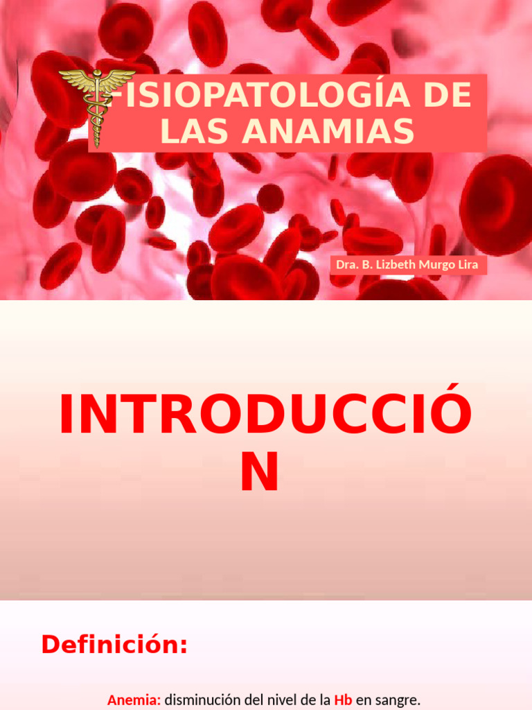 Fisiopatología de Las Anamias | PDF | Glóbulo rojo | Anemia
