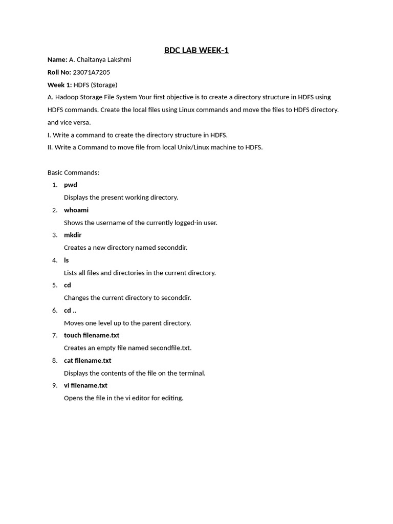 BDC Lab Week | PDF