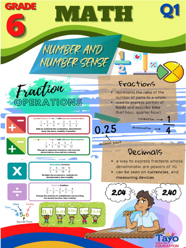 BB Math 6 Q1 | PDF