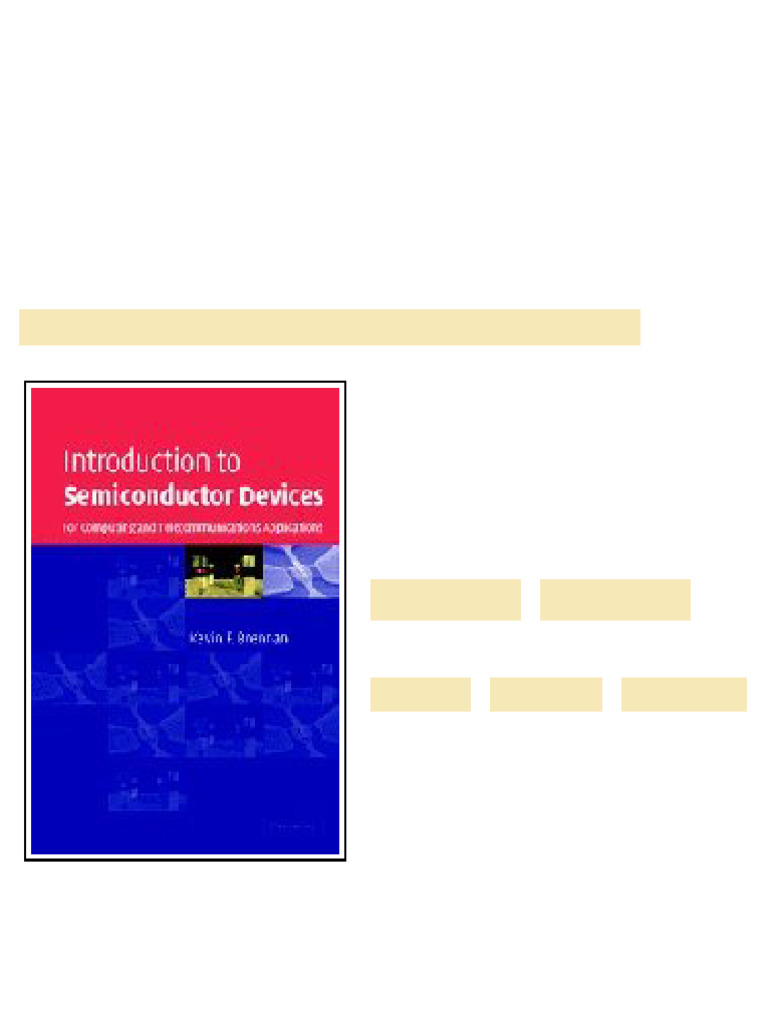 Introduction to Semiconductor Devices For Computing and ...