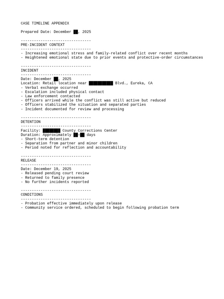 Humboldt County Corrections Intake and Classification Record | PDF