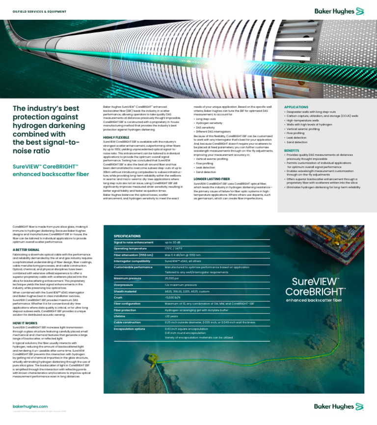 Sureview Corebright Ebf SLSH | PDF | Optical Fiber | Applied And ...